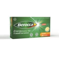 BEROCCA ENERGY ORANGE PORETABLETTI 30 kpl